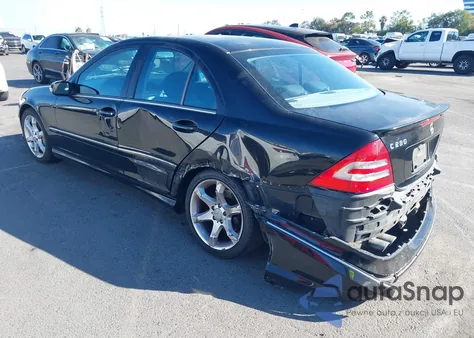 2007 Mercedes-Benz C 230 Sport from USA, damaged, VIN WDBRF52H87F934306